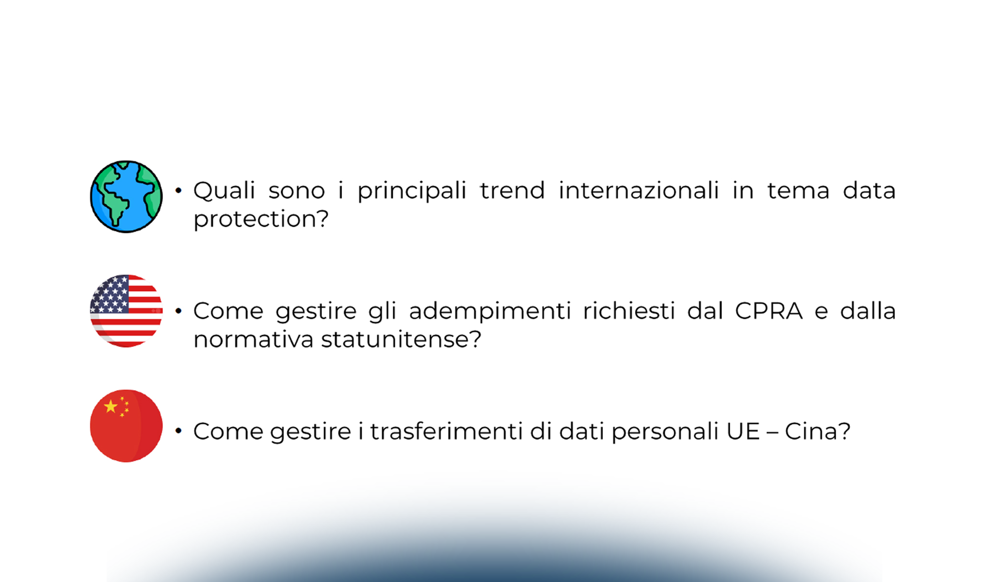 Principali trend e innovazioni internazionali nel campo data protection: USA, Cina e non solo