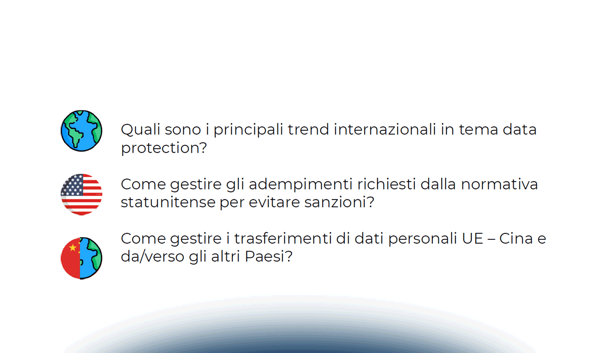 Normative privacy a confronto: UE, USA, Cina, e non solo